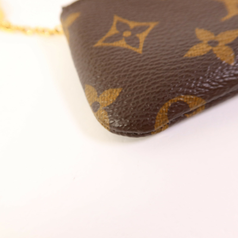 LOUIS VUITTON Monogram Key Pouch金扣鎖匙包-12