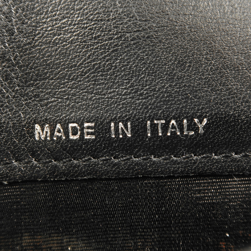 CHANEL 牛皮皮革Long Wallet銀扣長錢包-7