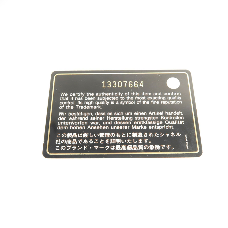CHANEL 牛皮皮革Long Wallet銀扣長錢包-9