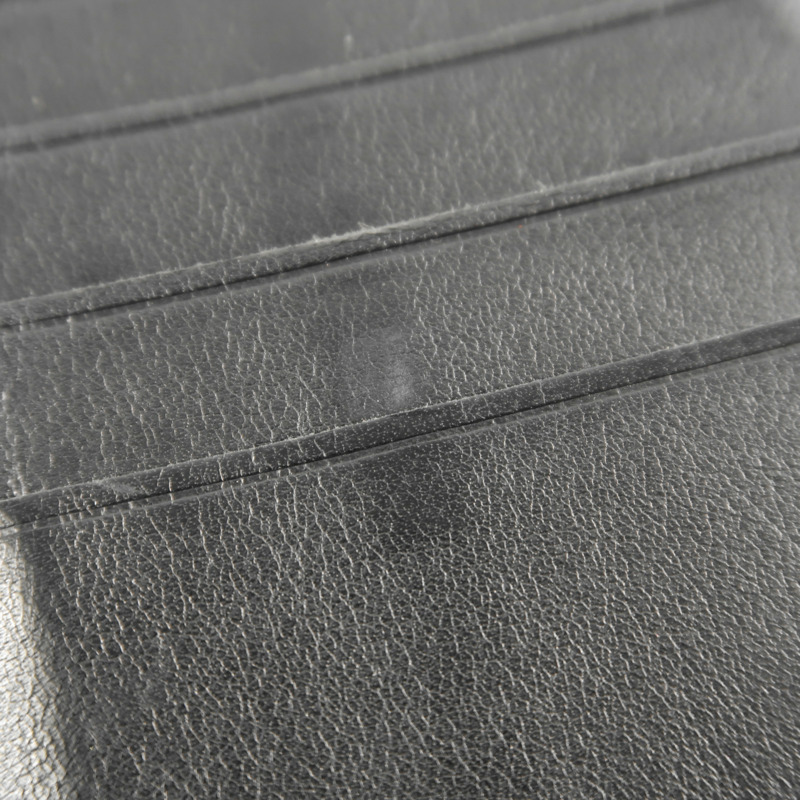 CHANEL 牛皮皮革Long Wallet銀扣長錢包-15