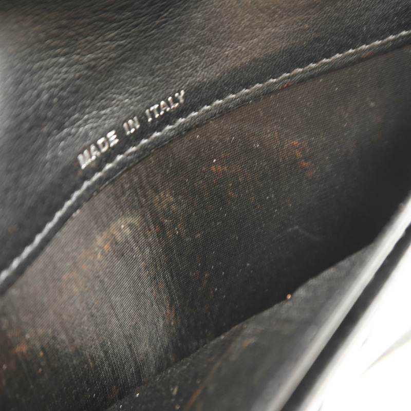 CHANEL 牛皮皮革Long Wallet銀扣長錢包-16