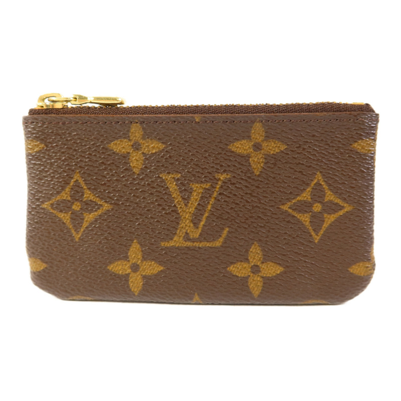 LOUIS VUITTON Monogram Key Pouch金扣鎖匙包-0