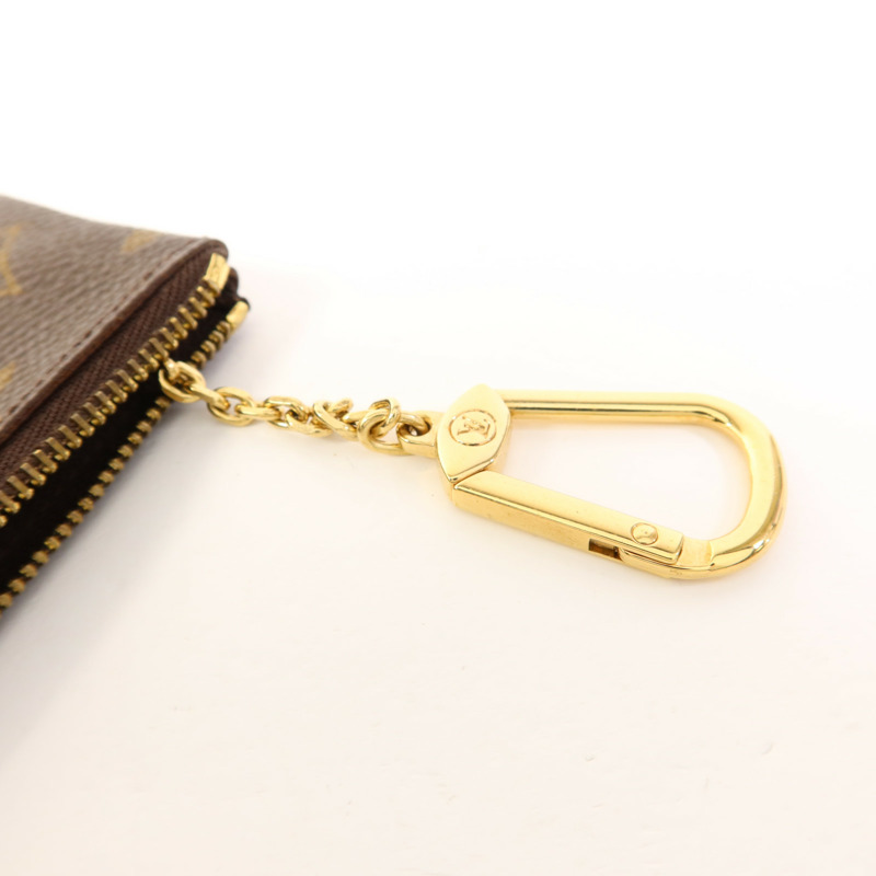 LOUIS VUITTON Monogram Key Pouch金扣鎖匙包-4