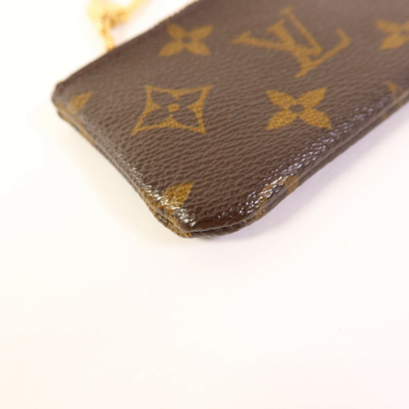 LOUIS VUITTON Monogram Key Pouch金扣鎖匙包-12