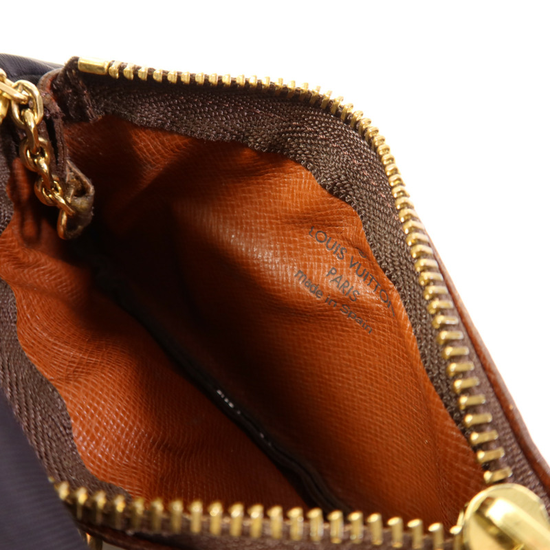 LOUIS VUITTON Monogram Key Pouch金扣鎖匙包-14