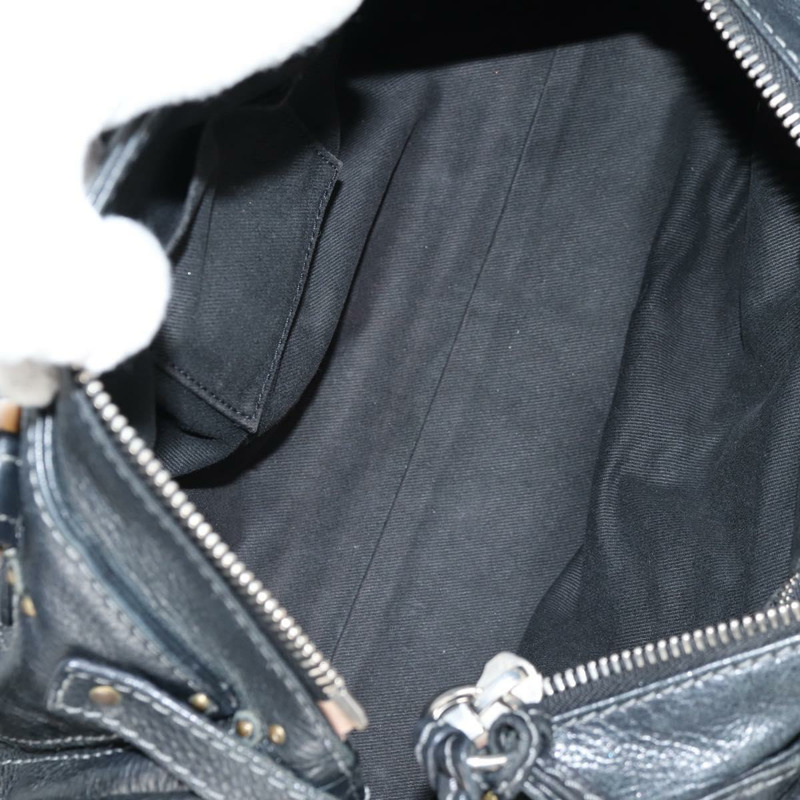 【日本直送】Chloe Paddington 手提包，黑色金色銀色真皮款，型號 am8772V-16