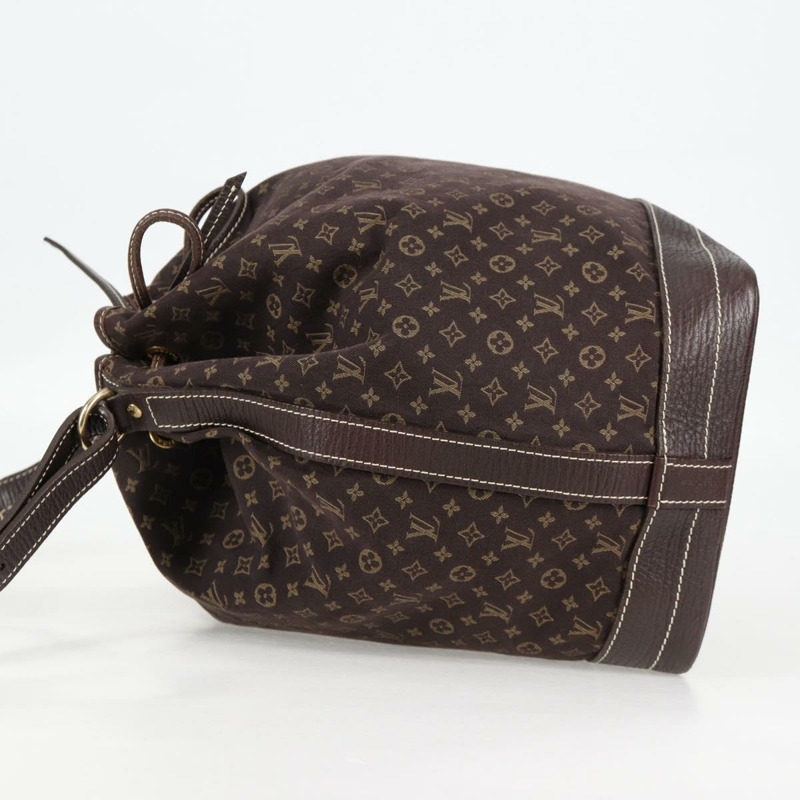 【日本直送】路易威登 Monogram 迷你 Lin Noe 單肩包 Ebene M95229 LV 正品 ep10066V-3