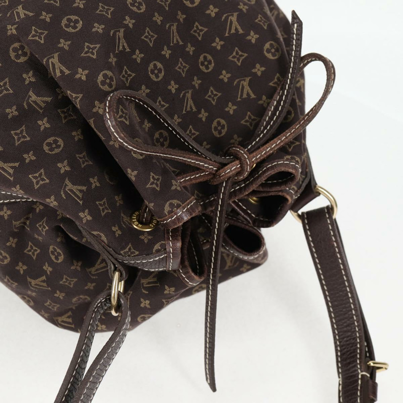 【日本直送】路易威登 Monogram 迷你 Lin Noe 單肩包 Ebene M95229 LV 正品 ep10066V-5