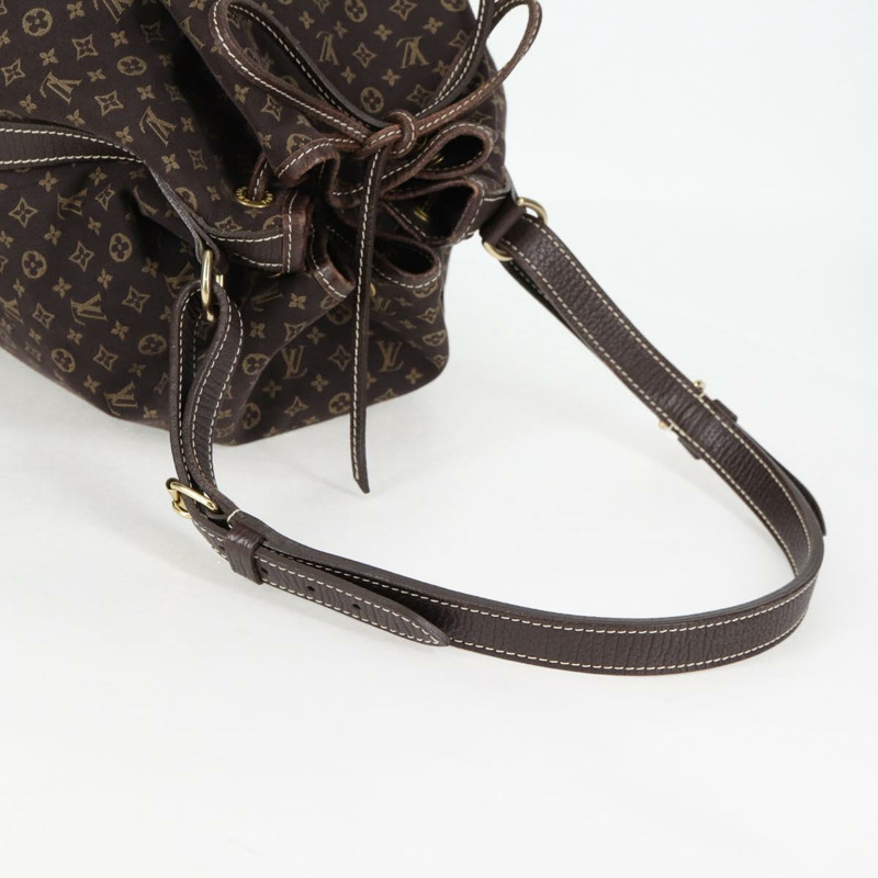【日本直送】路易威登 Monogram 迷你 Lin Noe 單肩包 Ebene M95229 LV 正品 ep10066V-6
