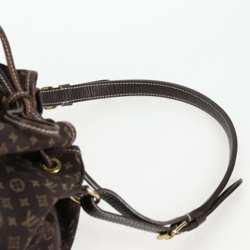 【日本直送】路易威登 Monogram 迷你 Lin Noe 單肩包 Ebene M95229 LV 正品 ep10066V-7