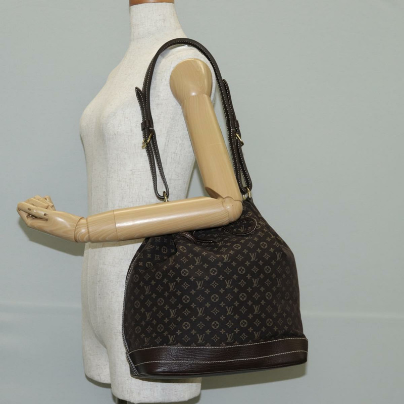 【日本直送】路易威登 Monogram 迷你 Lin Noe 單肩包 Ebene M95229 LV 正品 ep10066V-18