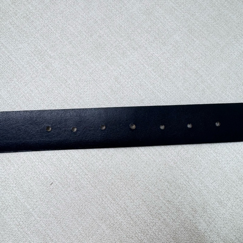 Saint Laurent  YSL金x銀頭 棕皮革 皮帶 腰帶-5