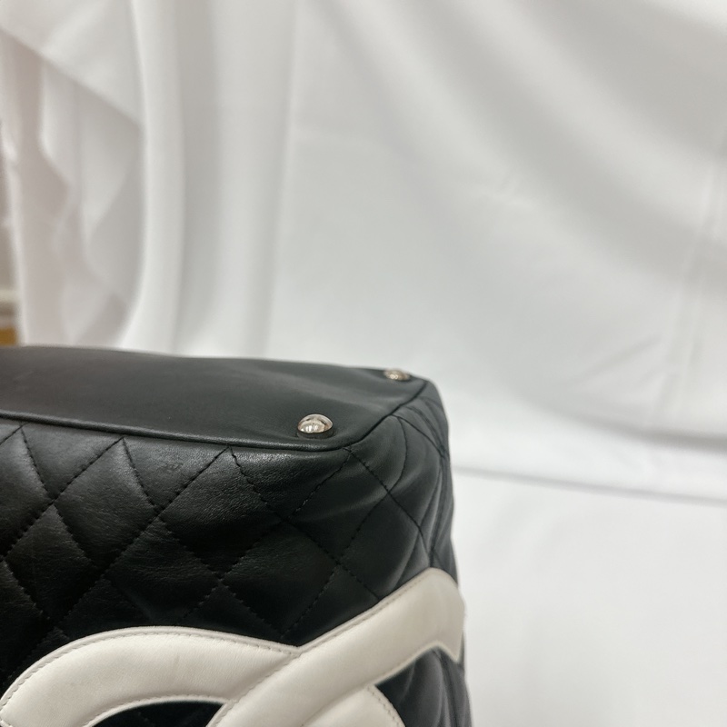 莉亞精品♡ Chanel 康鵬 熊貓菜籃子 二手美包-10