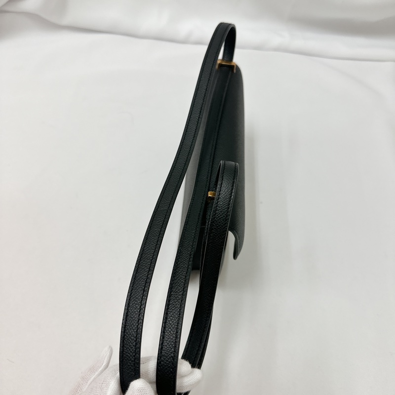 莉亞精品♡ Hermes 康康Elan 黑金 全新未使用-14