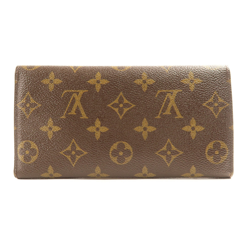LOUIS VUITTON Monogram Portefeuille Josephine金扣長錢包-1