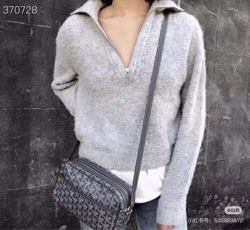 莉亞精品♡ Goyard相機包灰色 全新品-1