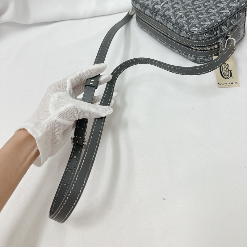 莉亞精品♡ Goyard相機包灰色 全新品-10