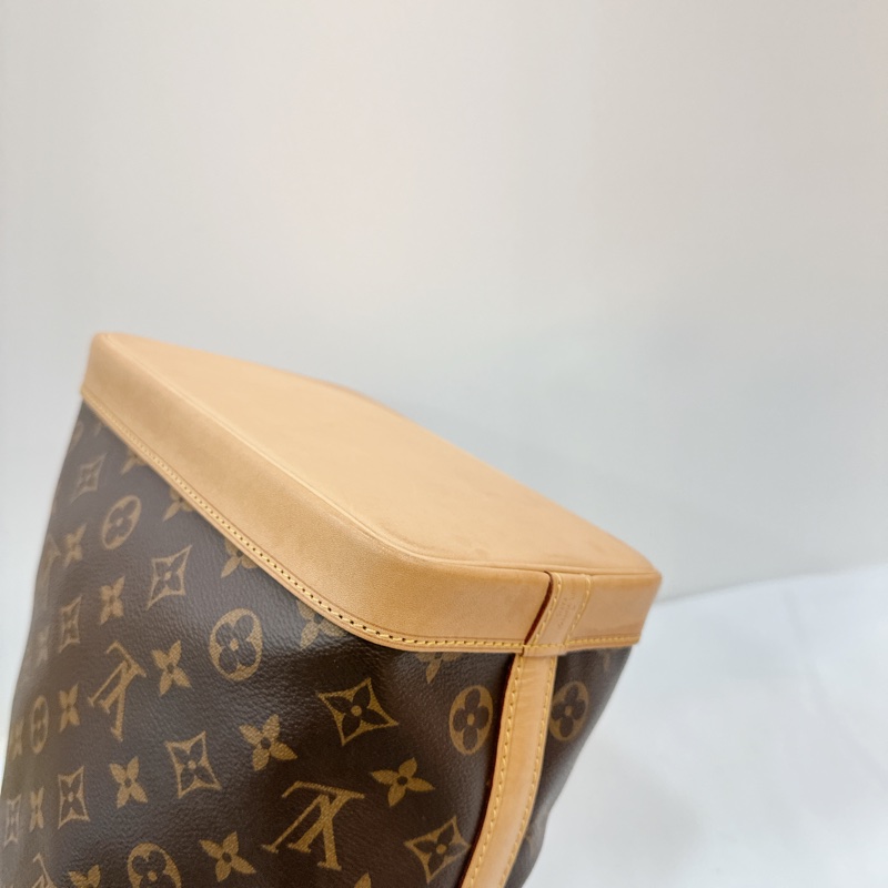 莉亞精品♡ LV 老花抽繩水桶包 二手美包-8