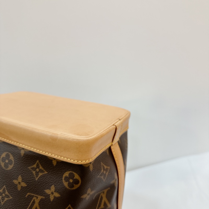 莉亞精品♡ LV 老花抽繩水桶包 二手美包-10