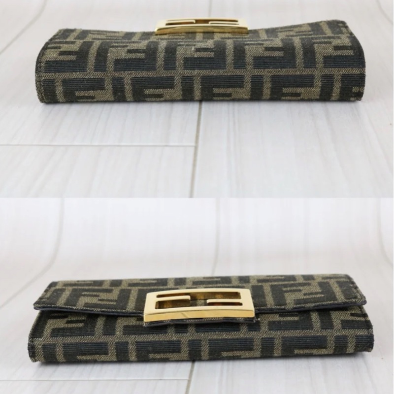 「JL精品代購」9新 FENDI 老花Woc-4