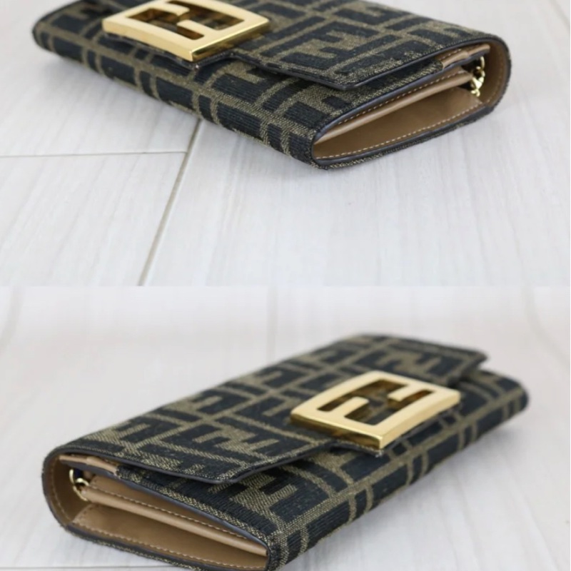 「JL精品代購」9新 FENDI 老花Woc-5