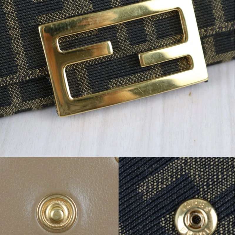 「JL精品代購」9新 FENDI 老花Woc-10