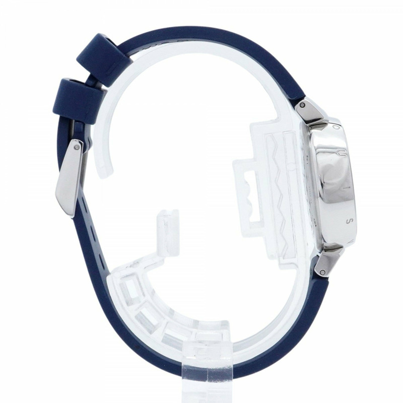 Louis Vuitton Tambour Q12MP 藍色錶盤女士手錶-8