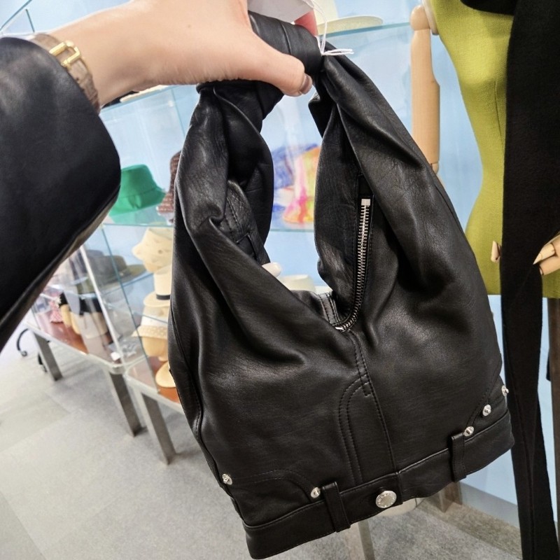 Alexander Wang 皮褲造型手提肩揹包-0