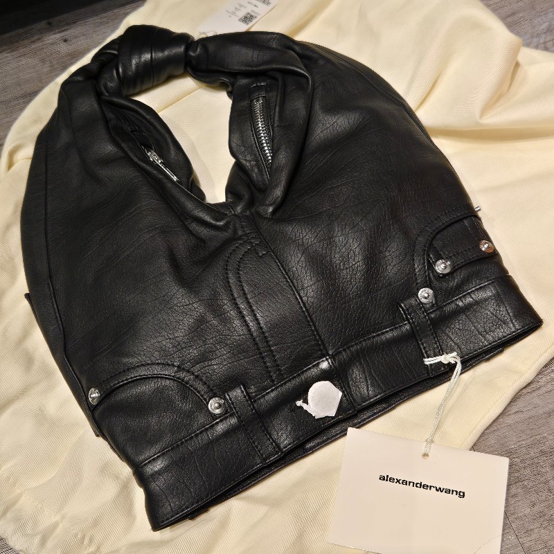 Alexander Wang 皮褲造型手提肩揹包-7