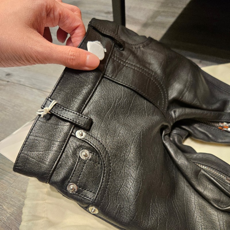Alexander Wang 皮褲造型手提肩揹包-9