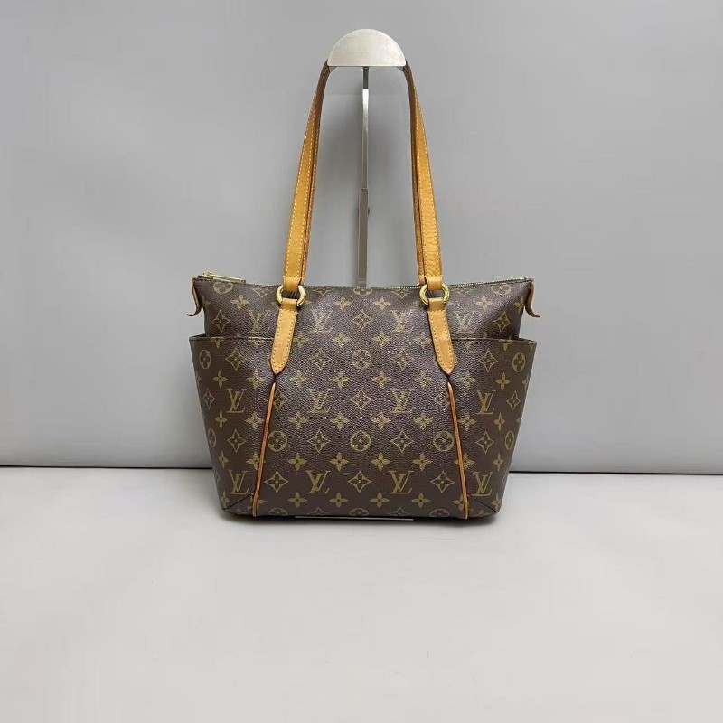 LV路易威登 totally系列小號 老花購物袋奶粉包 肩背包-0