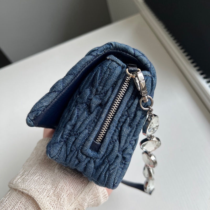 Miu Miu 牛仔寶石包 斜背肩背都可以!-4