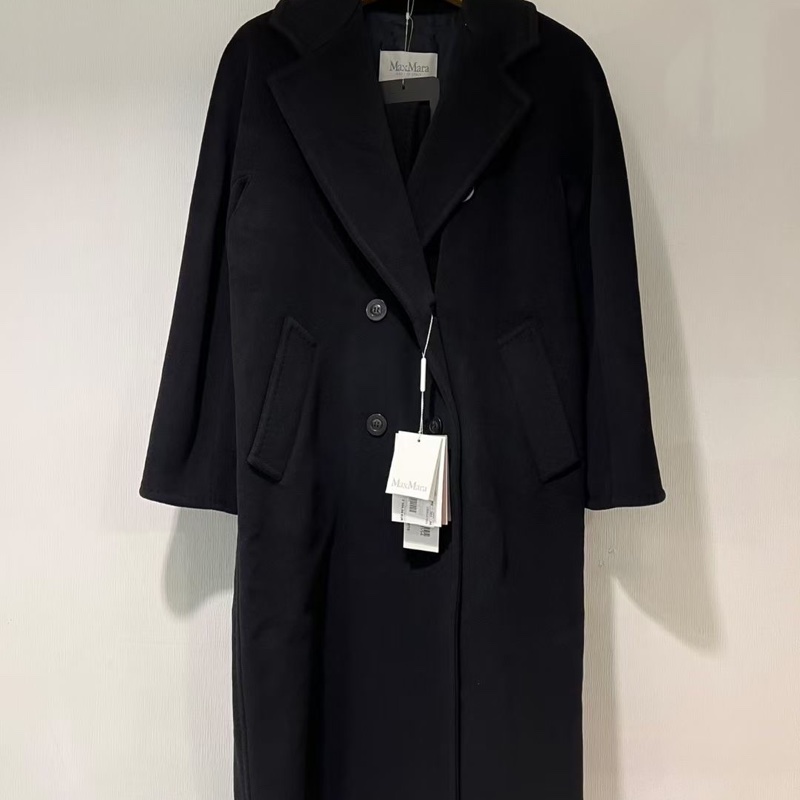 Max Mara 101801 Madame 003 黑色大衣 爆款-0