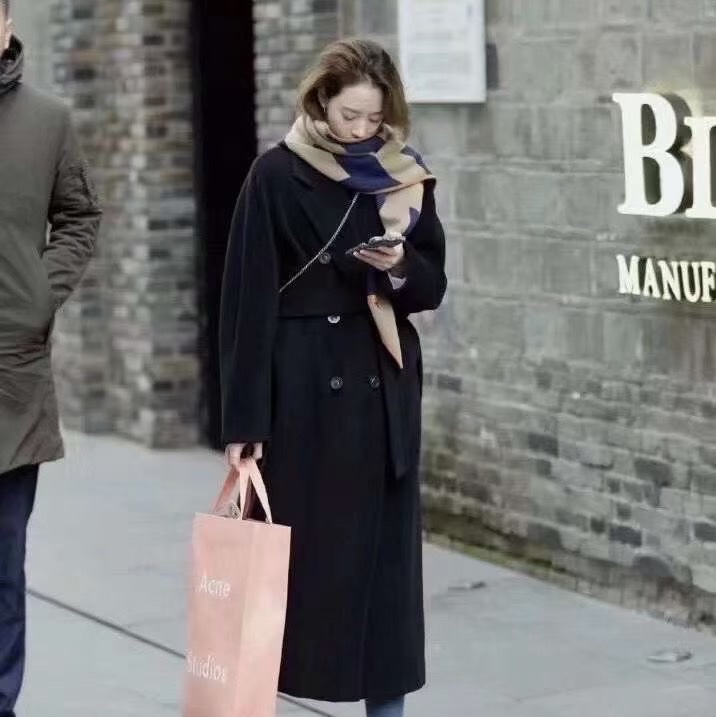 Max Mara 101801 Madame 003 黑色大衣 爆款-2