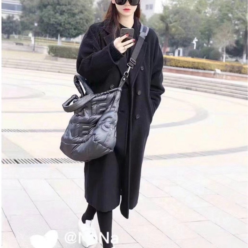 Max Mara 101801 Madame 003 黑色大衣 爆款-8