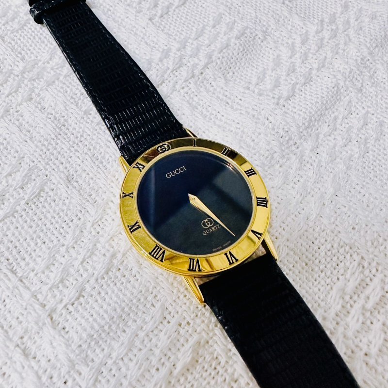 GUCCI 雪莉系列石英手錶 Vintage✨-2