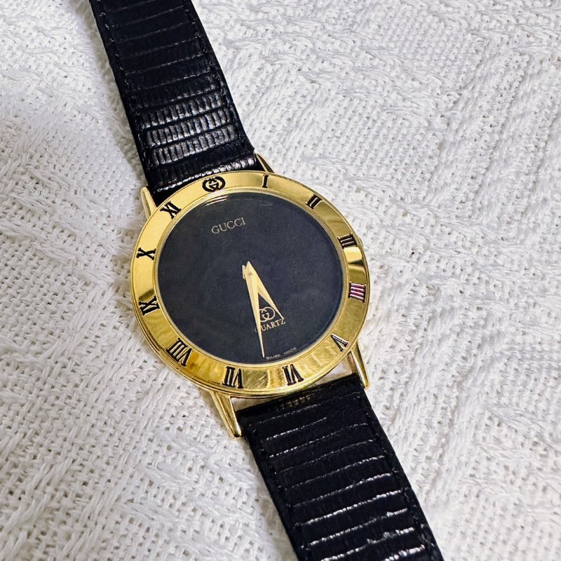 GUCCI 雪莉系列石英手錶 Vintage✨-13