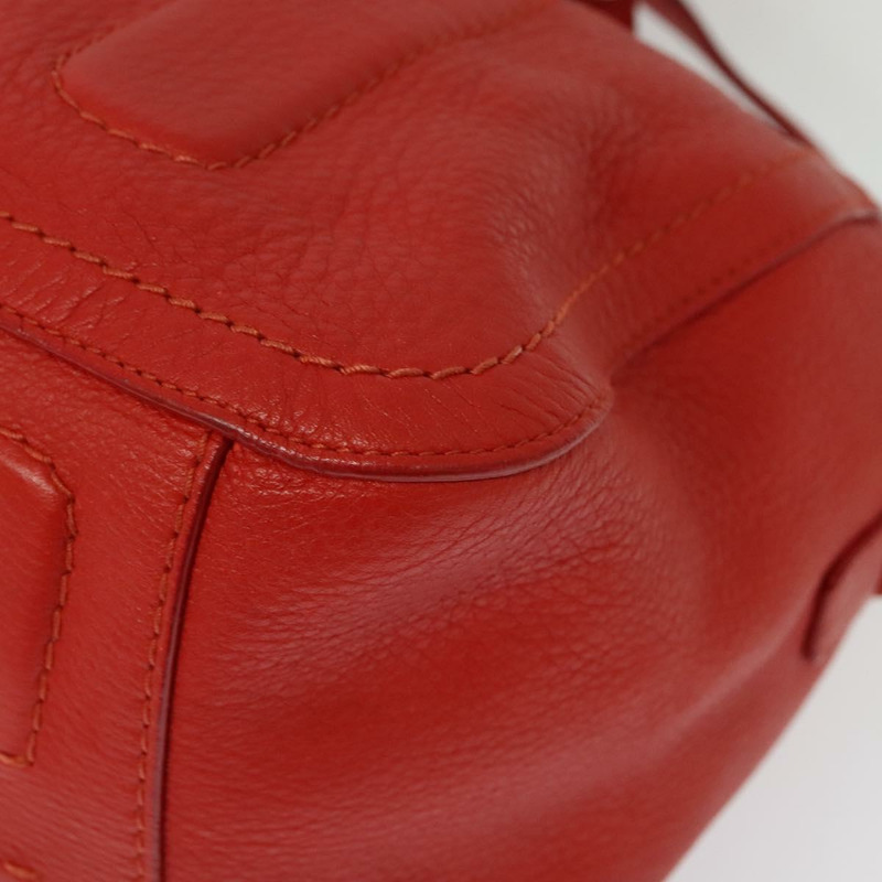 【日本直送】Salvatore Ferragamo Vala 手提包 皮革 2 向 紅金 正品 137172-9