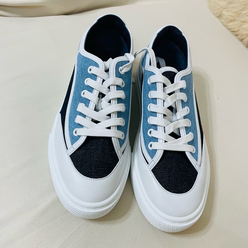 Hermes 25ss牛仔板鞋-3