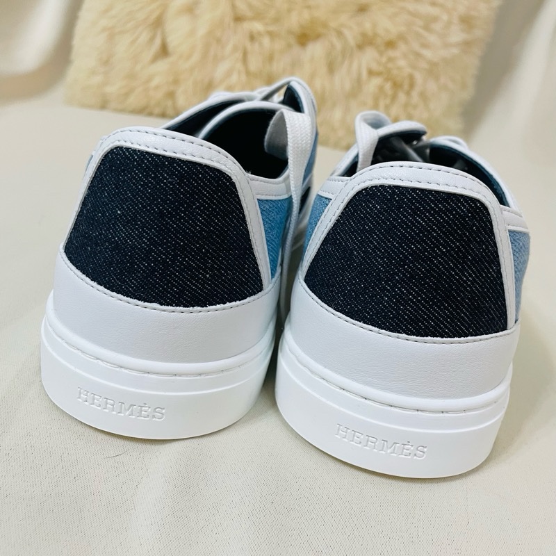 Hermes 25ss牛仔板鞋-7