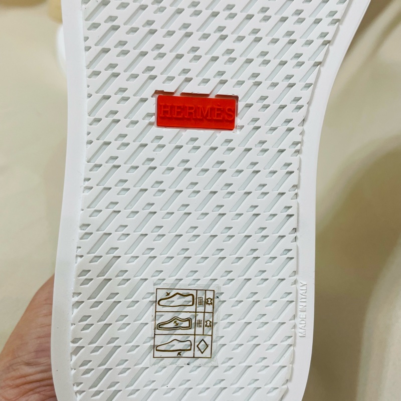Hermes 25ss牛仔板鞋-11