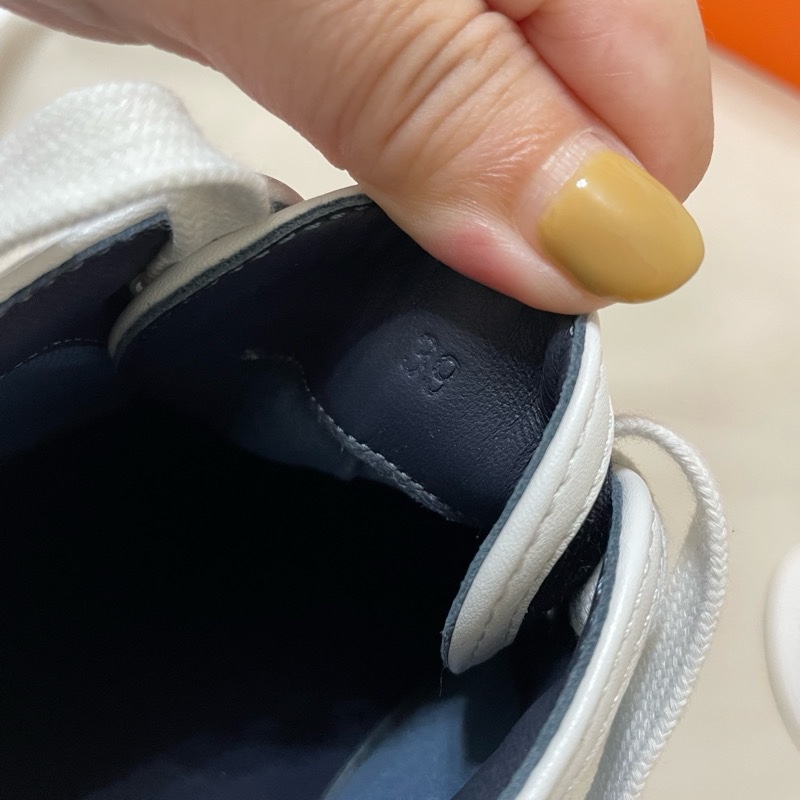 Hermes 25ss牛仔板鞋-12