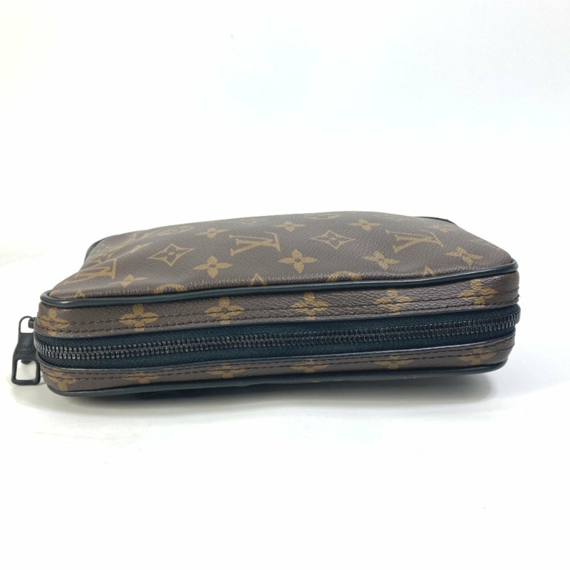 LOUIS VUITTON M44477 Monogram Solar Ray 帆布實用側包/肩背包，男款，棕色-4