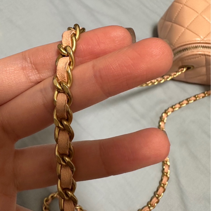 chanel 小盒子鮭魚粉 日本帶回-4