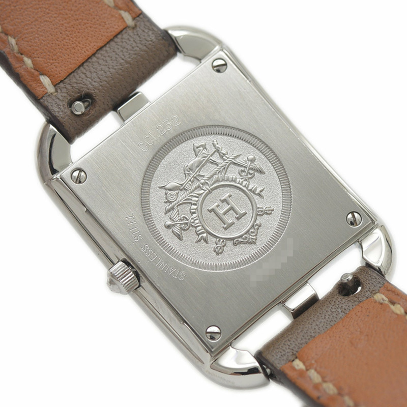 愛馬仕 Cape Cod 女士貝殼錶盤 8 鑽石英腕錶 CC1.232 BP-4