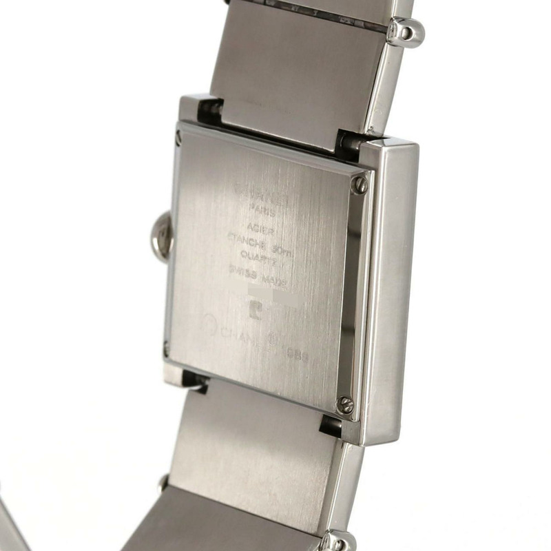 香奈兒 Mademoiselle D H0830 SS 石英腕錶-5