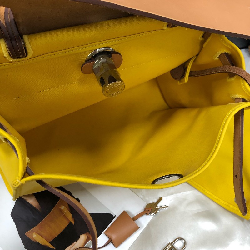 Hermes愛馬仕 herbag31銀扣 肩背包 斜背包 D刻-8