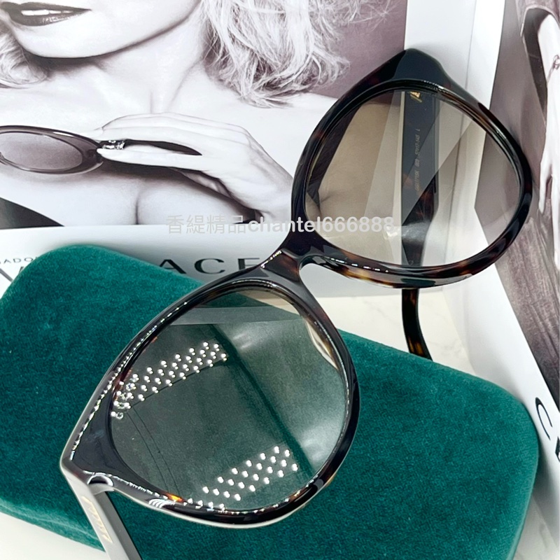 💗香緹國際精品💗 Gucci 玳瑁框太陽眼鏡-3