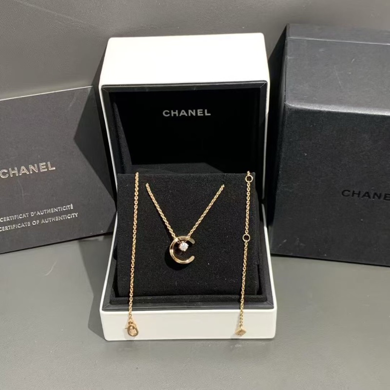 chanel香奈兒cococrush系列水冰月項鍊，2023年購入-0