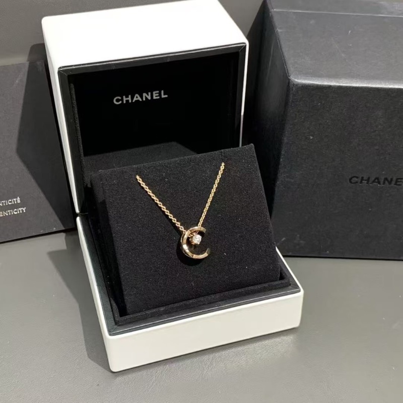 chanel香奈兒cococrush系列水冰月項鍊，2023年購入-1